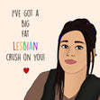 Janis Ian Dyke Confetti-exploding Greetings Card