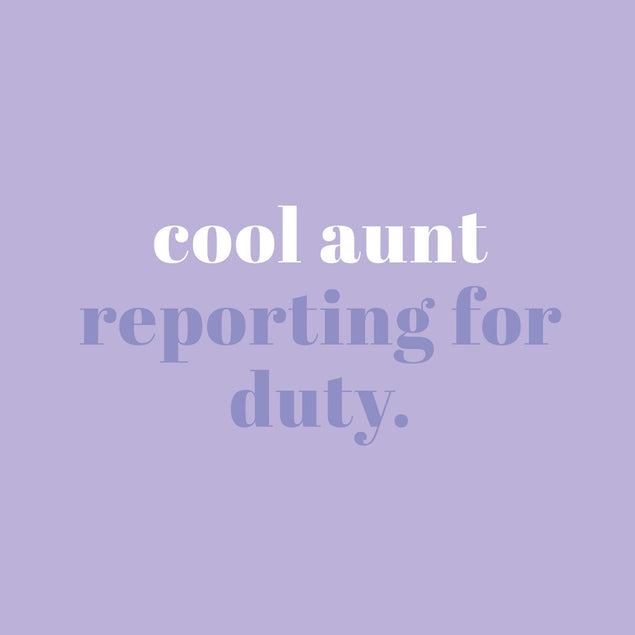 Cool Aunt Confetti-exploding Greetings Card