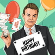 Stephen Mulhern s Happy Birthday Confetti-exploding Greetings Card