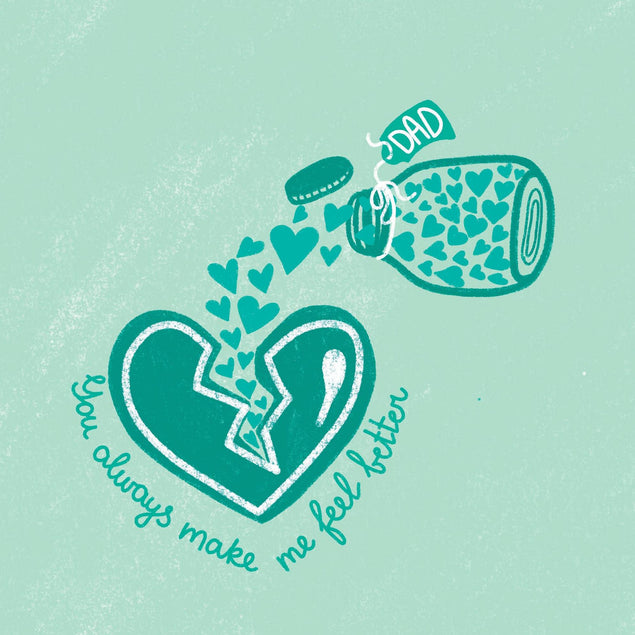 You Always Make Me Feel Better Confetti-exploding Greetings Card