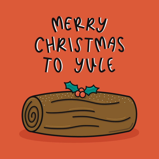 Merry Christmas To Yule Confetti-exploding Greetings Card
