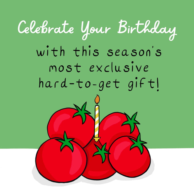 Hard-to-get Gift Birthday Confetti-exploding Greetings Card