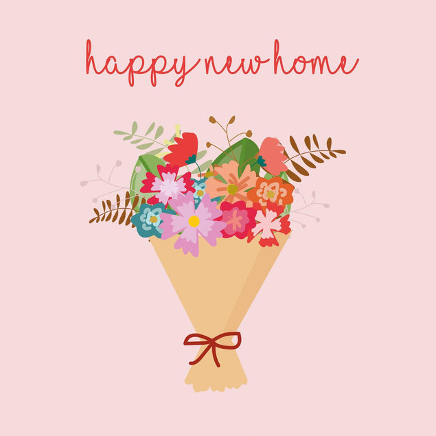 Happy New Home Confetti-exploding Greetings Card