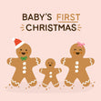 Baby's First Christmas Confetti-exploding Greetings Card
