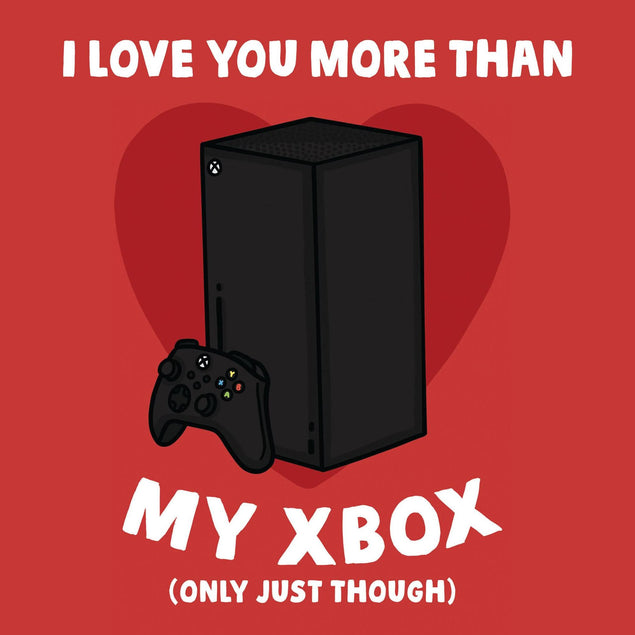 Love You More Than My Xbox Confetti-exploding Greetings Card