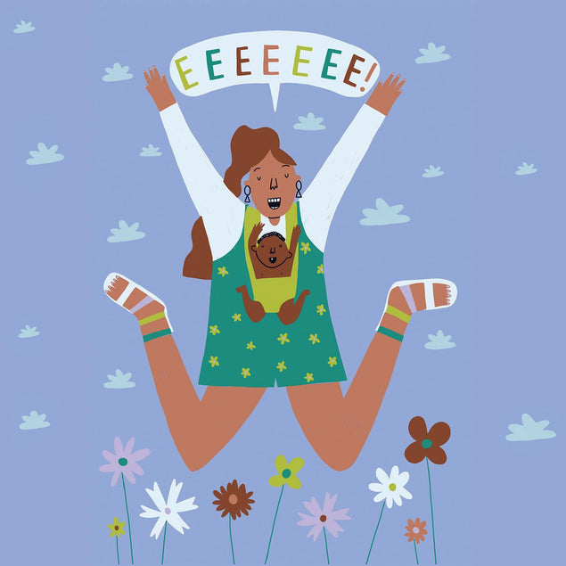 Eeee! Confetti-exploding Greetings Card