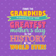 From The Grandkids Mothers Day Confetti-exploding Greetings Card