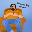Mother's Day My Arse Confetti-exploding Greetings Card
