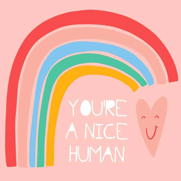 Nice Human Confetti-exploding Greetings Card