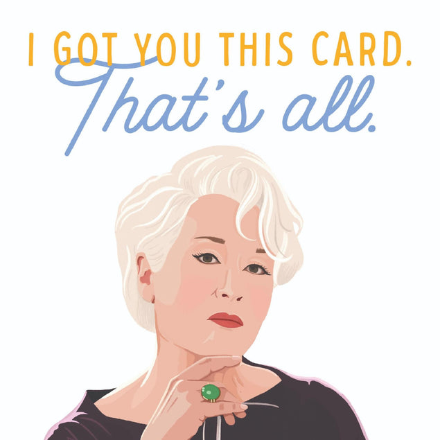 Devil Wears Prada Meryl Streep Birthday Confetti-exploding Greetings Card