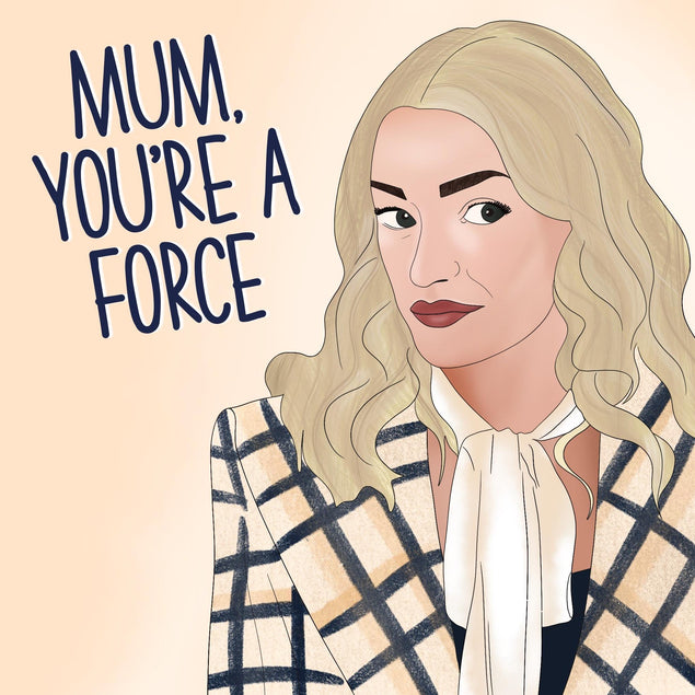 Mum, You're A Force Mother's Day Confetti-exploding Greetings Card