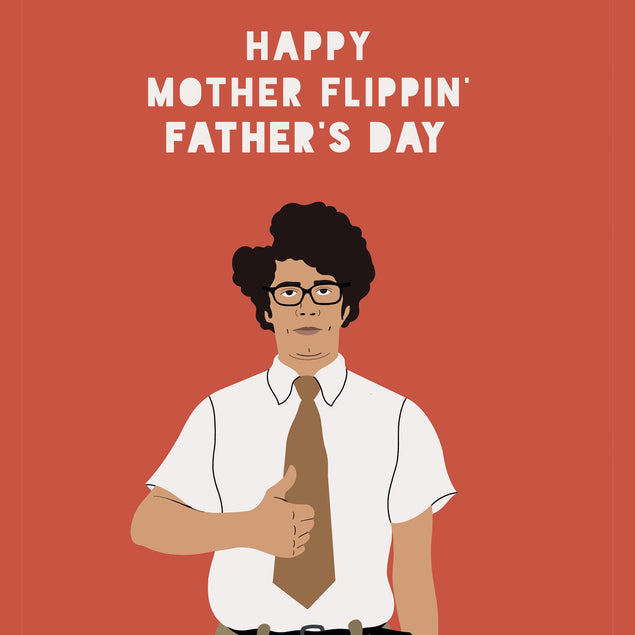 Moss IT Crowd Father's Day Confetti-exploding Greetings Card