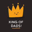 King of Dads! Confetti-exploding Greetings Card