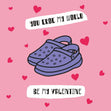 You Croc My World Valentine's Day Confetti-exploding Greetings Card