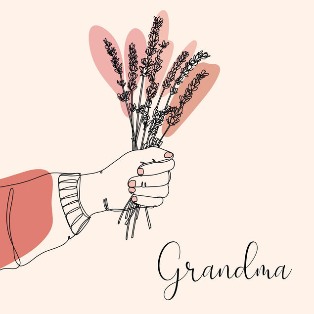 Flowers For Grandma Confetti-exploding Greetings Card