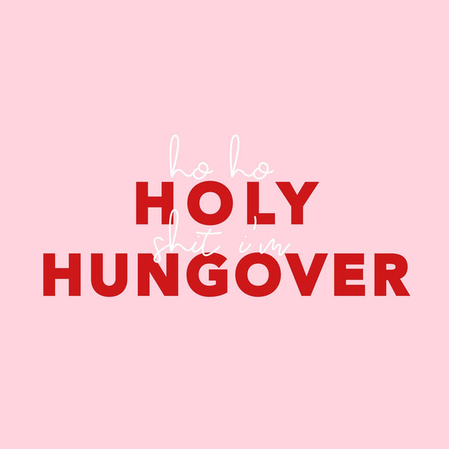 Holy Hungover Christmas Confetti-exploding Greetings Card