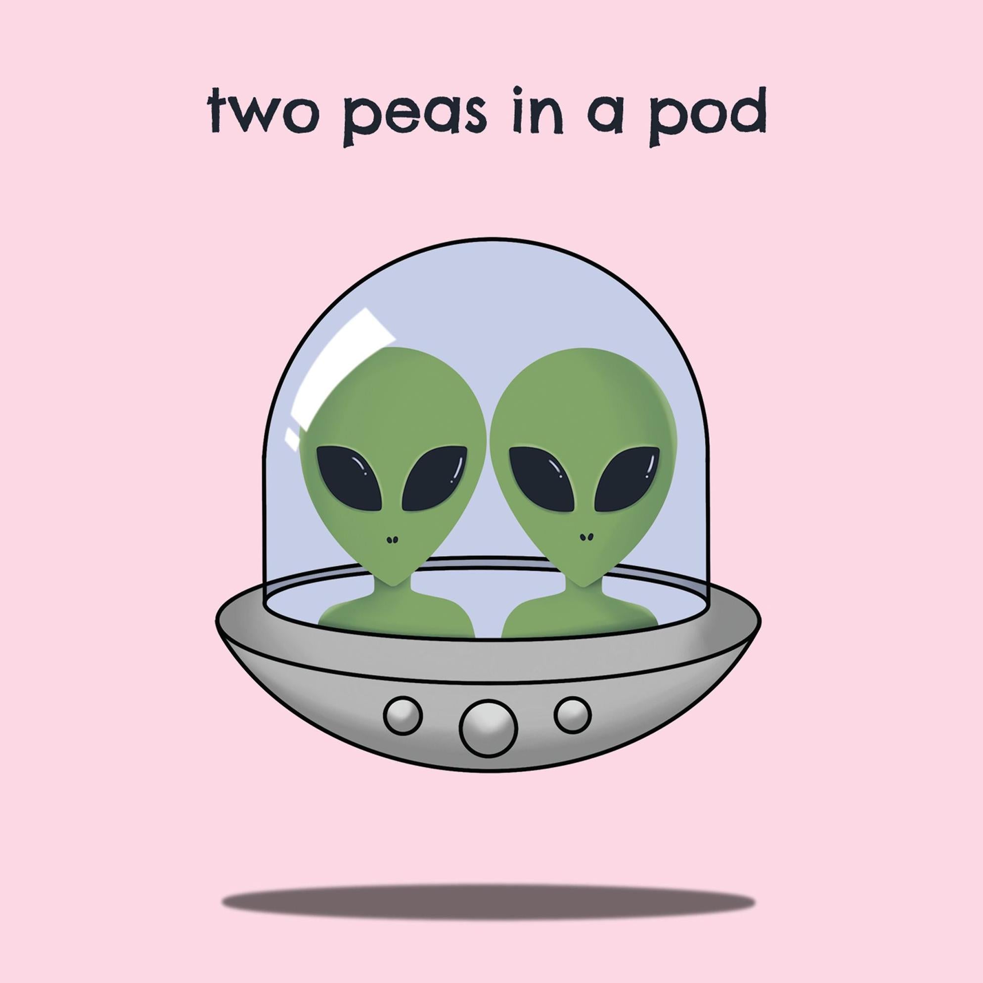 Two Peas In A Pod Confetti-exploding Greetings Card – Boomf
