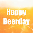 Happy Beerday Confetti-exploding Greetings Card