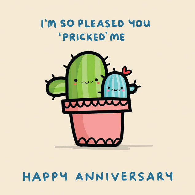 So Pleased You Pricked Me Confetti-exploding Greetings Card