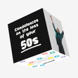 Condolences On The Loss Of Your 50s Birthday Confetti-exploding Greetings Card