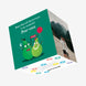Pear-ents Funny Pears Emerald Anniversary Confetti-exploding Greetings Card