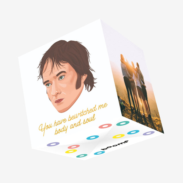 Pride And Prejudice Mr Darcy Love Confetti-exploding Greetings Card