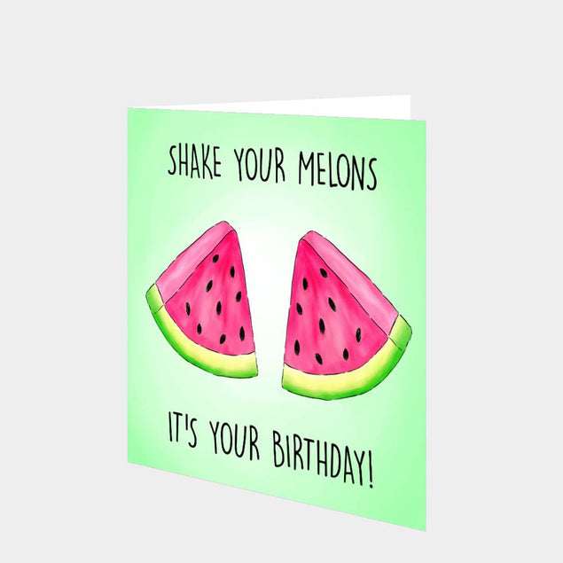 Shake Your Melons Card
