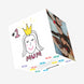 #1 Mum 3D Cube Card