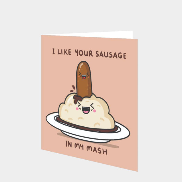 I Like Your Sausage Card