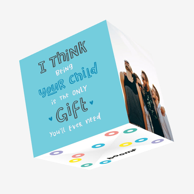 Gift Enough Confetti-exploding Greetings Card
