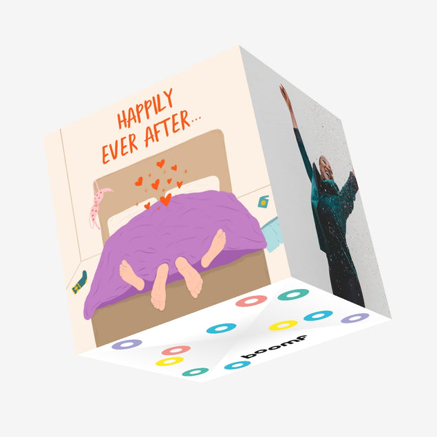 Happily Ever After Confetti-exploding Greetings Card
