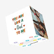 You Are Like A Dad To Me Confetti-exploding Greetings Card