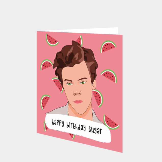 Happy Birthday Sugar Card