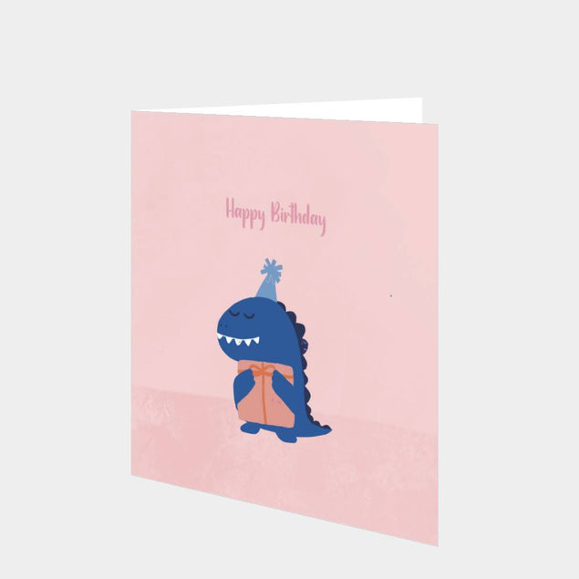 Birthday Dinosaurs Card