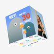 Funny Pigeons Happy 30th Birthday Confetti-exploding Greetings Card