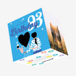 Wish You Happy 93rd Birthday Confetti-exploding Greetings Card