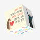I Love You Because You Are Almost Exactly Like Me Cute Hedgehog Valentine's Day Confetti-exploding Greetings Card