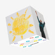 Happy Birthday Sunshine Water Color Confetti-exploding Greetings Card