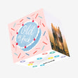 Old As Fuck Blue Cake Birthday Confetti-exploding Greetings Card