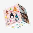 Party Cats Happy Birthday Confetti-exploding Greetings Card