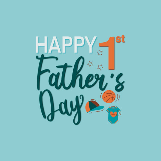 Happy First Father's Day Card