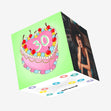 30 Birthday Cake Confetti-exploding Greetings Card