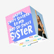 Sister Pink Sprinkles 16th Birthday Confetti-exploding Greetings Card