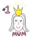 #1 Mum Card