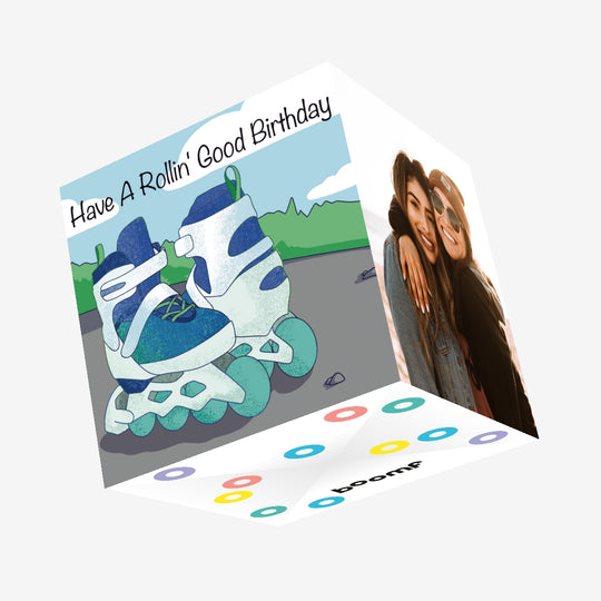 Have A Rollin' Good Birthday Confetti-exploding Greetings Card