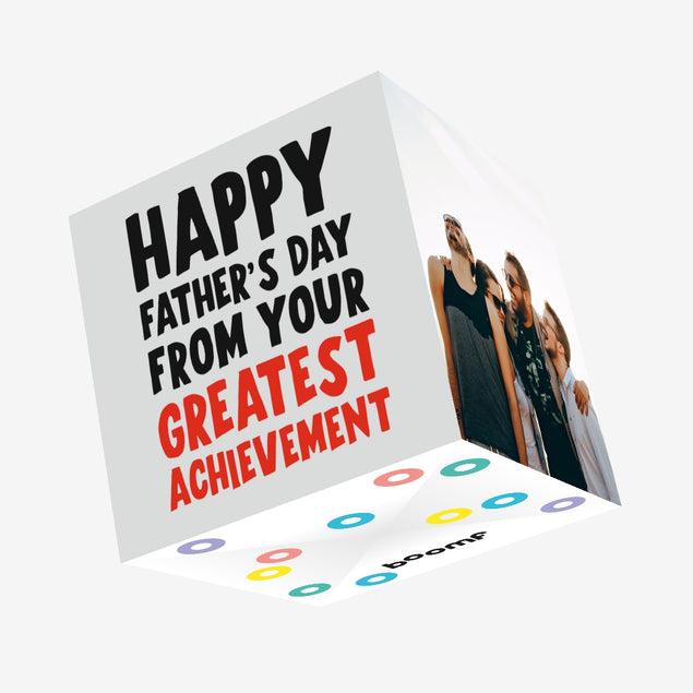 From Your GREATEST Achievement Confetti-exploding Greetings Card