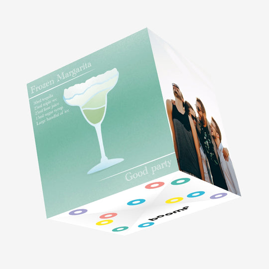 Good Party Frozen Margarita Confetti-exploding Greetings Card
