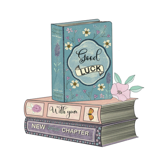 Good Luck With Your New Chapter Card