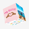 My Bestie Confetti-exploding Greetings Card