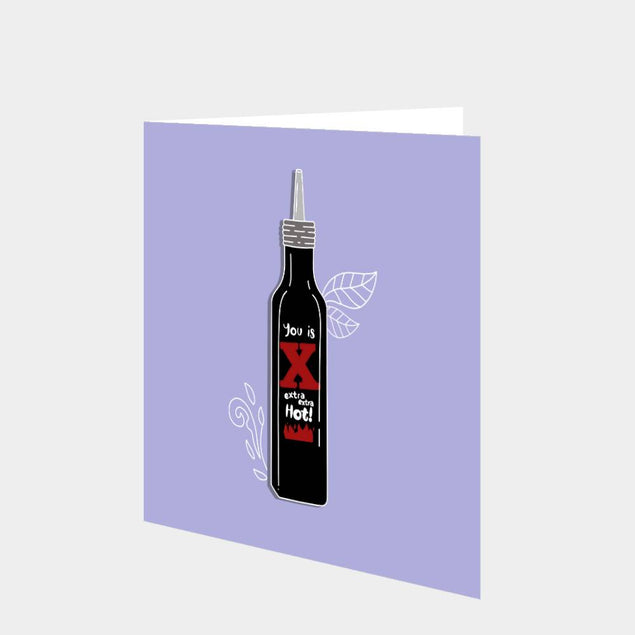 You Is Extra Extra Hot! Card